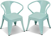 Kids Table and Chairs Set Toddler Activity Furniture Playroom Nursery Blue - Kwikley