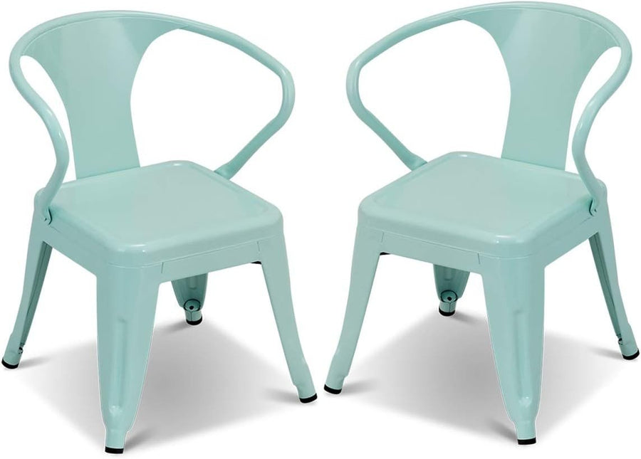 Kids Table and Chairs Set Toddler Activity Furniture Playroom Nursery Blue - Kwikley