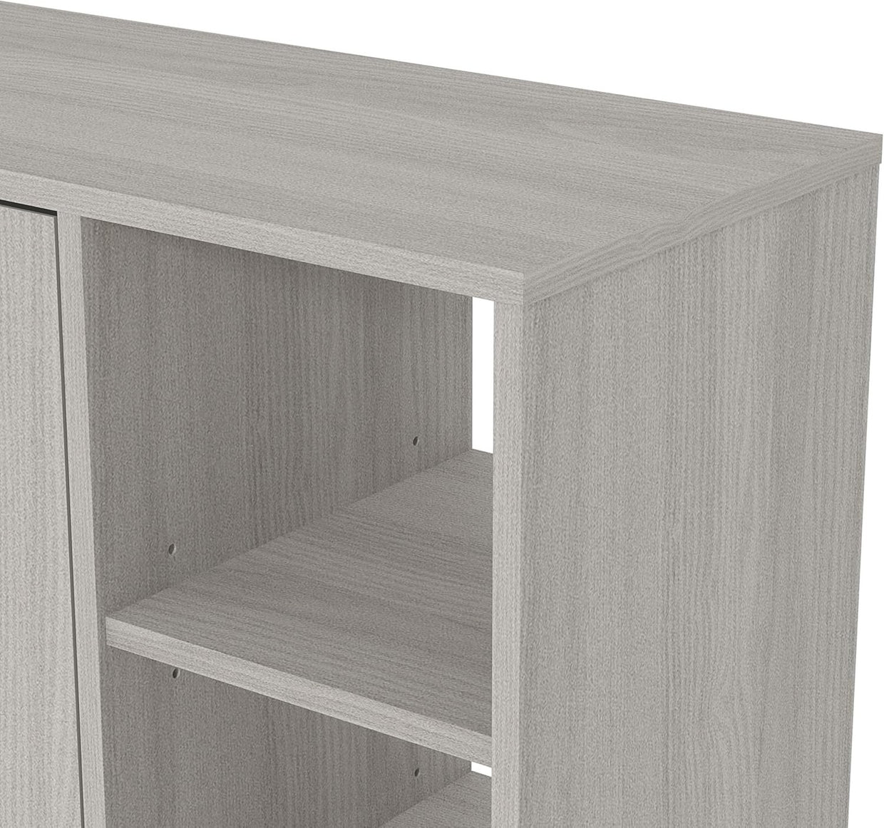 Large 12 - Pair Shoe Cabinet, Durable Wood Storage with Dust - Free Elevated Design - Kwikley