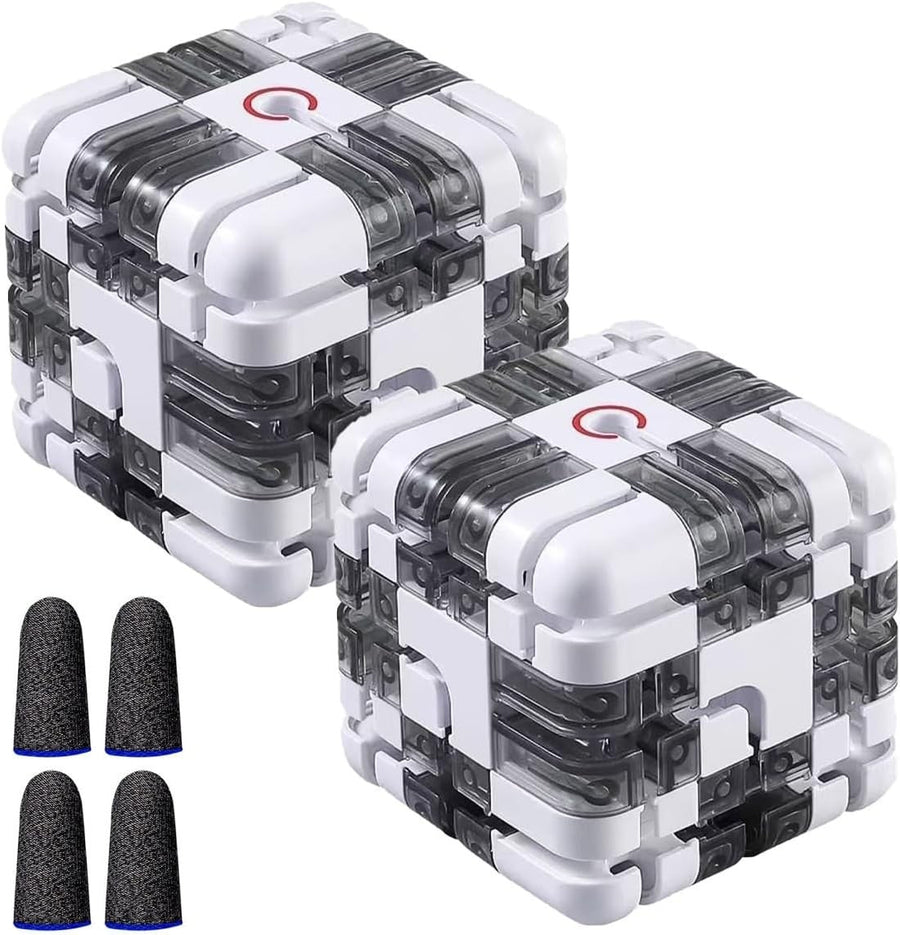 Large 3D Maze Cube Brain Teaser Ball Puzzle Handheld Fidget Toy - Kwikley