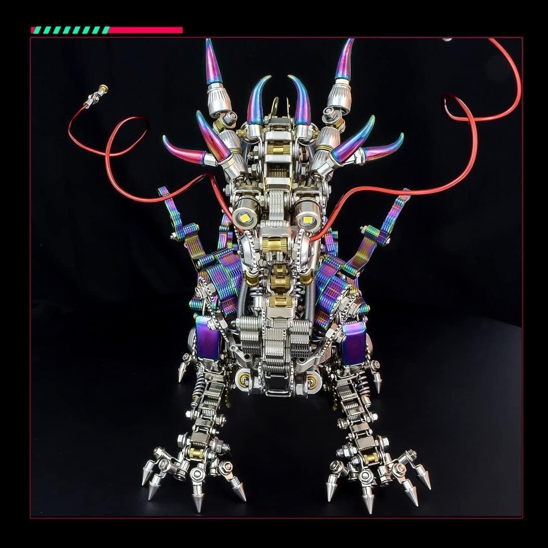 Large 3D Metal Dragon Puzzle 2030PCS Steampunk DIY Model Kit Decor - Kwikley