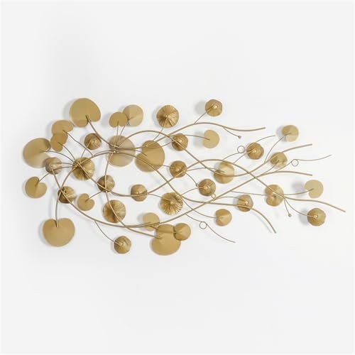 Large 3D Metal Flower Wall Art 125cm Modern Luxury Decor - Kwikley