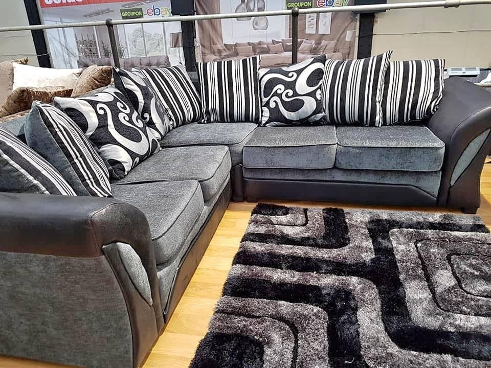 Large 5 Seater L - Shaped Sofa Couch – Dual Arm, Durable, Washable Cushions - Kwikley