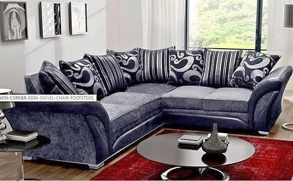 Large 5 Seater L - Shaped Sofa Couch – Dual Arm, Durable, Washable Cushions - Kwikley
