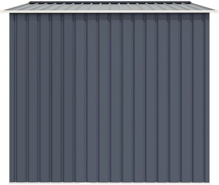 Large 6x8 FT Garden Shed Storage Box with Double Sliding Doors & Ventilation - Kwikley