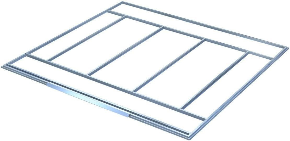 Large 6x8 FT Garden Shed Storage Box with Double Sliding Doors & Ventilation - Kwikley
