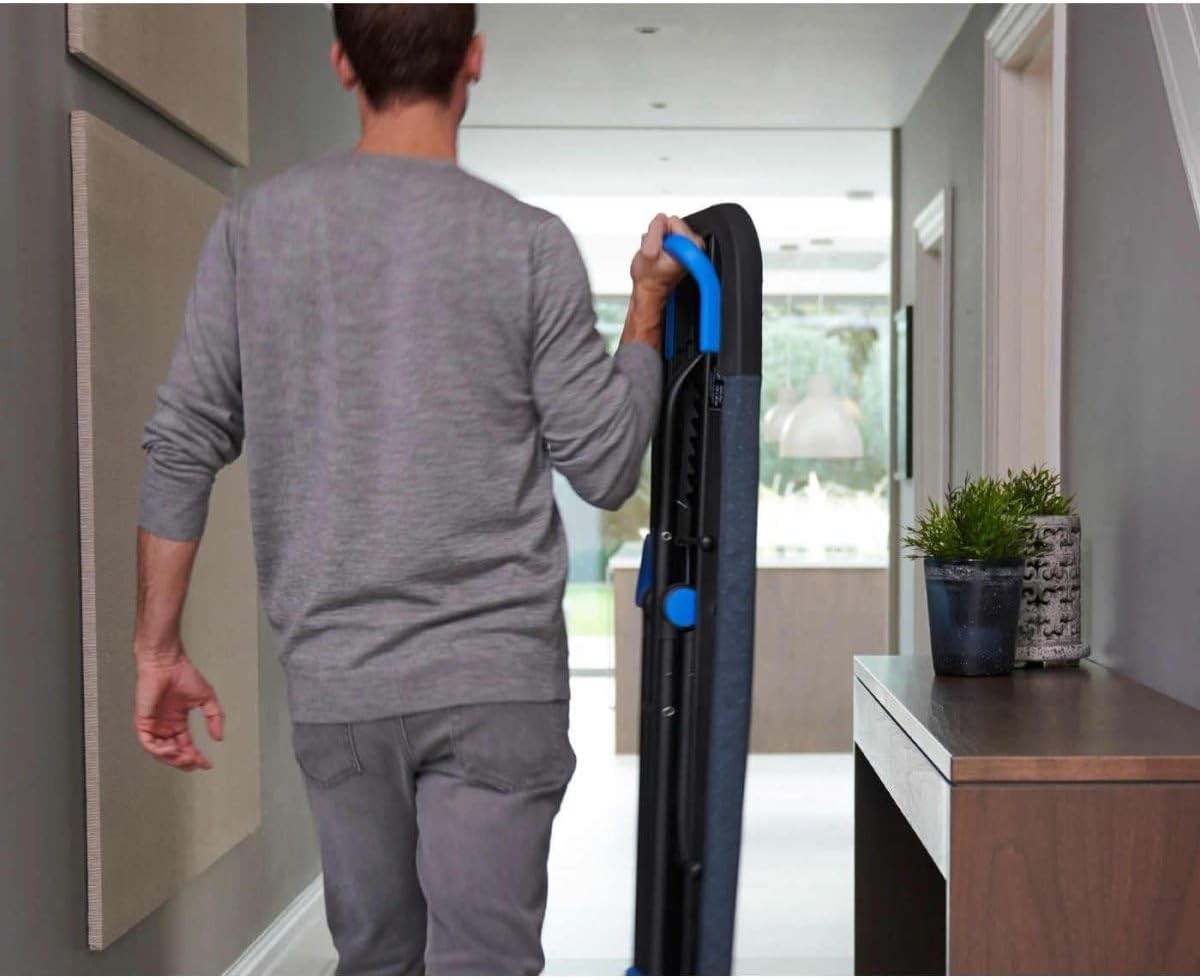 Large Adjustable Ironing Board 130x38cm Heat Resistant Steam Iron Rest - Kwikley