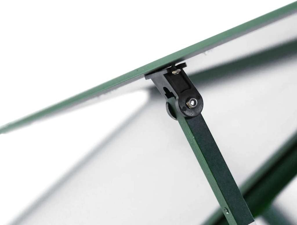 Large Aluminium Greenhouse 169x58x202cm Polycarbonate Panels with Base Frame - Kwikley