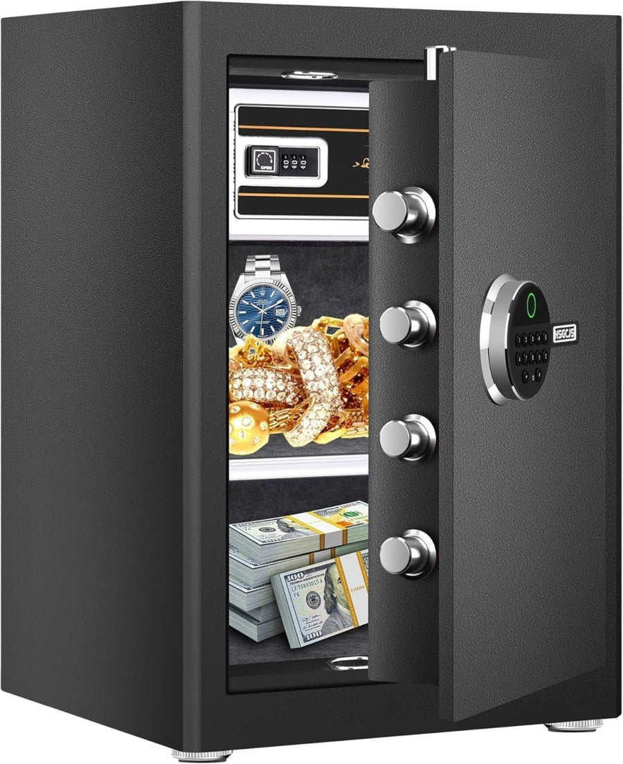 Large Biometric Fingerprint Safe 85L Digital Keypad Home Security - Kwikley