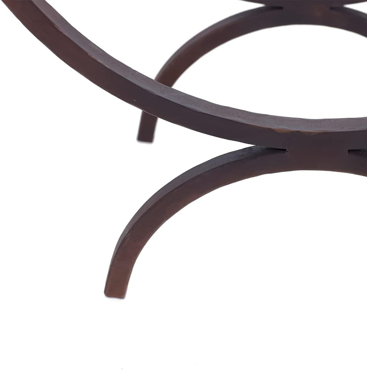 Large Black Iron Log Holder for Firewood | Indoor Freestanding Basket - Kwikley