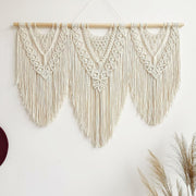 Large Boho Macrame Wall Tapestry 110x82cm Bedroom Decor for woman - Kwikley