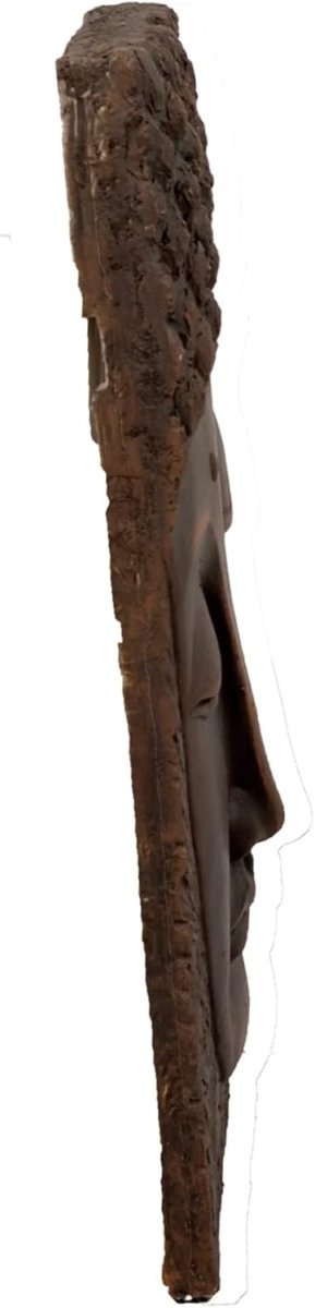 Large Buddha Wall Plaque 56cm Bronze Effect Garden Art - Kwikley