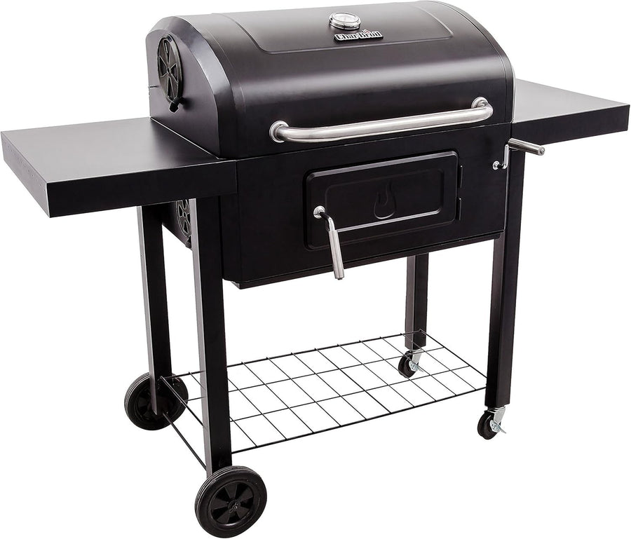 Large Charcoal BBQ Grill with Adjustable Charcoal Tray, Outdoor Garden Barbecue - Kwikley