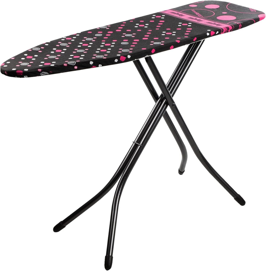 Large Compact Ironing Board Scorch Resistant Zone Foldable Space Saving - Kwikley