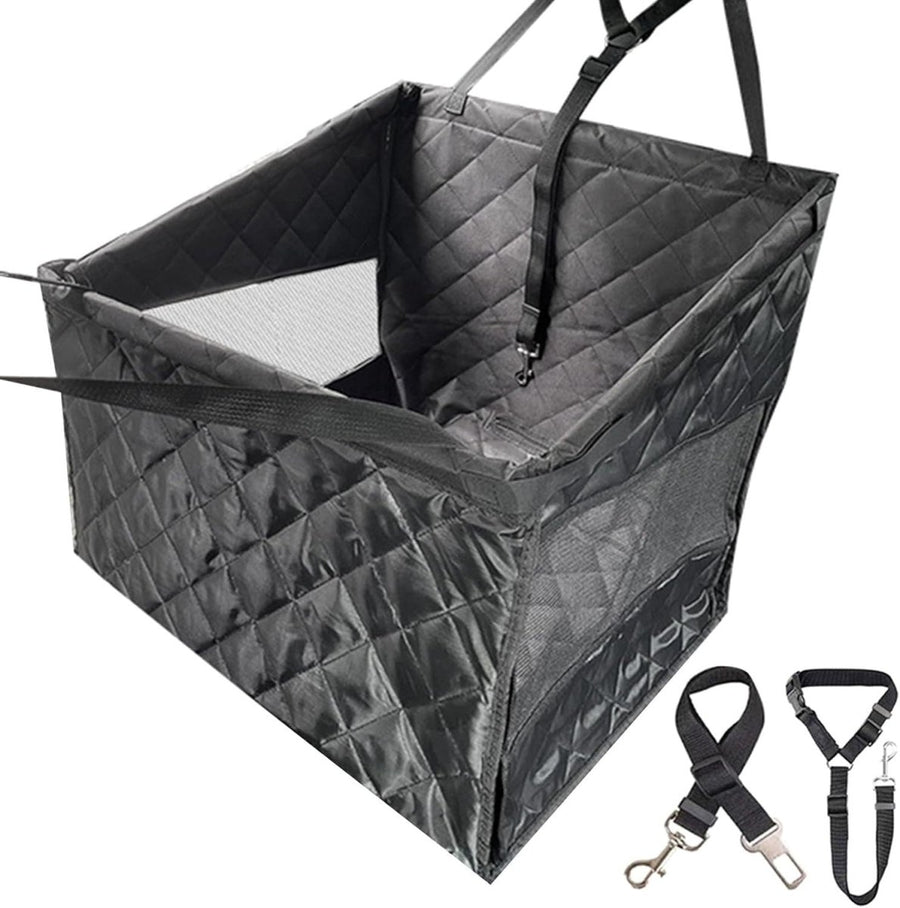 Large Dog Car Seat Extender Waterproof Pet Travel Bed 50kg Capacity - Kwikley