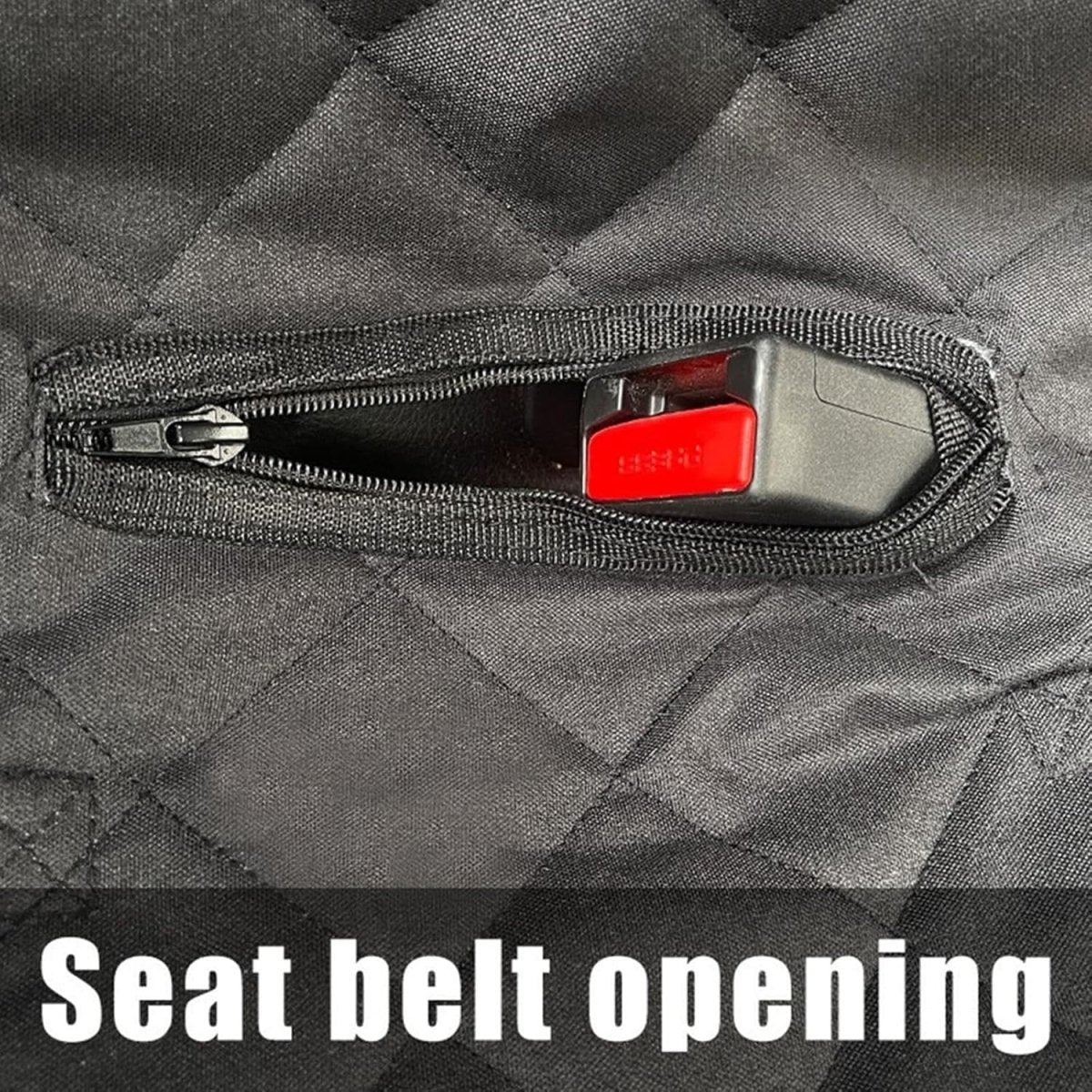 Large Dog Car Seat Extender Waterproof Pet Travel Bed 50kg Capacity - Kwikley