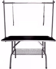 Large Dog Grooming Table Heavy Duty Adjustable Height Arm Noose Tray - Kwikley