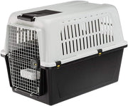 Large Dog Travel Kennel 91x61x68cm Durable Lockable Plastic Crate - Kwikley