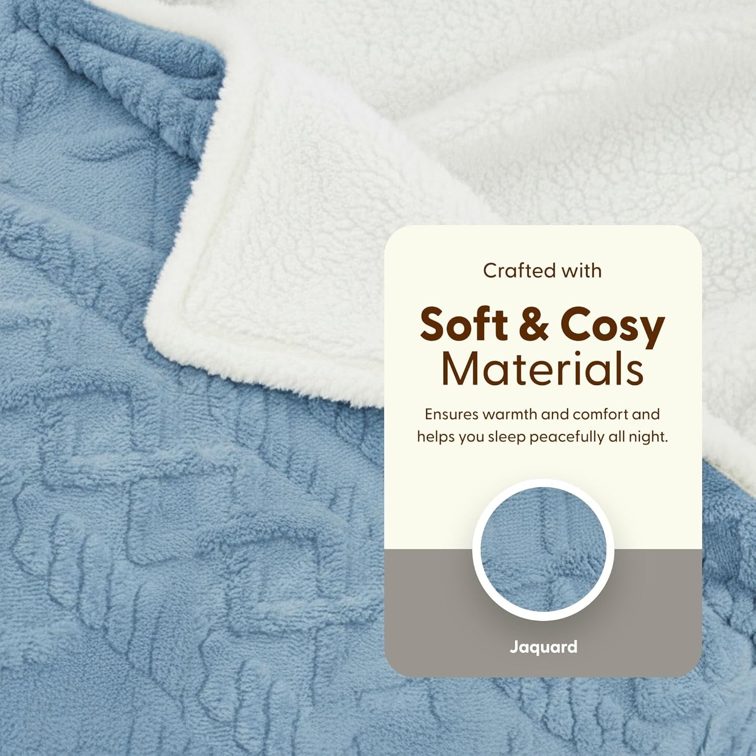 Large Electric Heated Throw Blanket Sherpa Fleece 9 Heat Settings - Kwikley