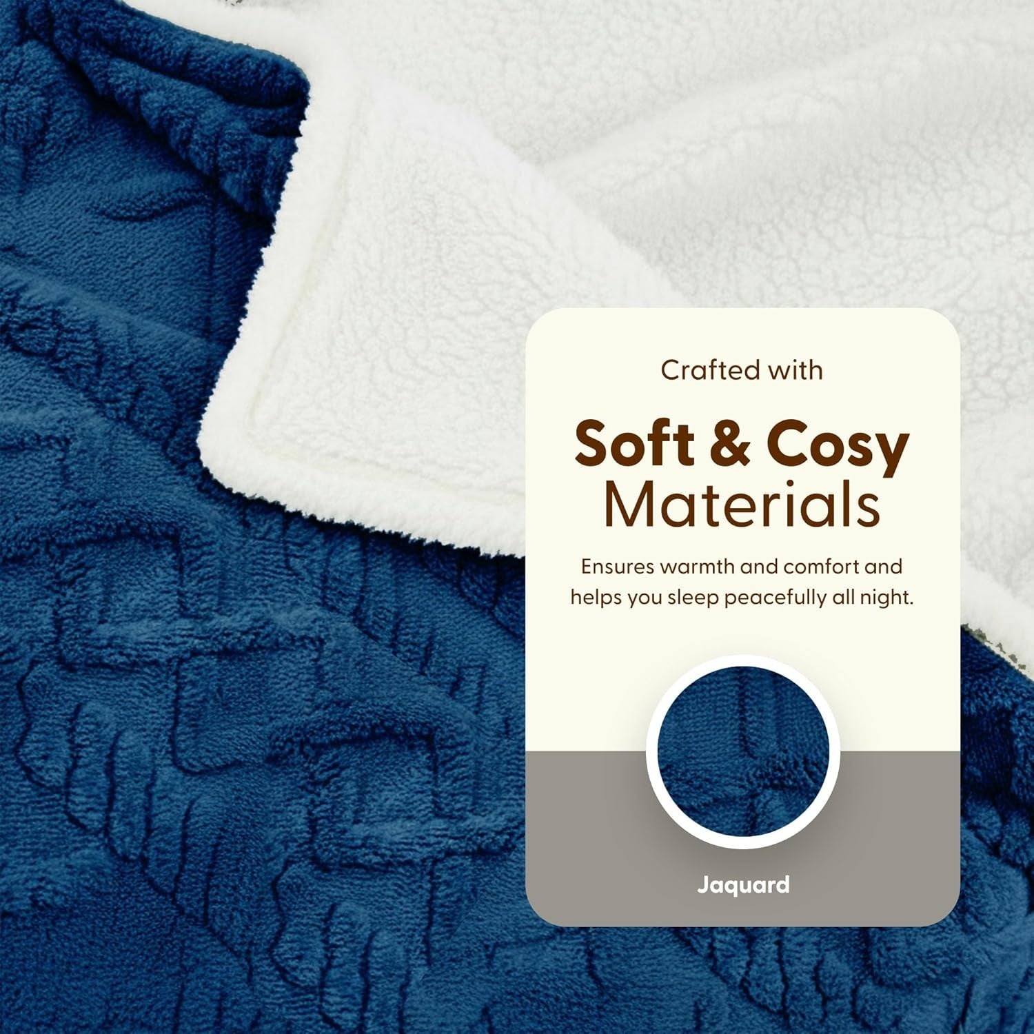 Large Electric Heated Throw Blanket Sherpa Fleece 9 Settings - Kwikley