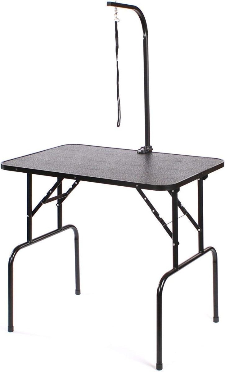 Large Folding Dog Grooming Table Portable Non Slip Arm Noose Heavy Duty - Kwikley