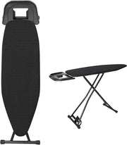 Large Folding Ironing Board 120x40cm Adjustable Height Lightweight Non Slip - Kwikley
