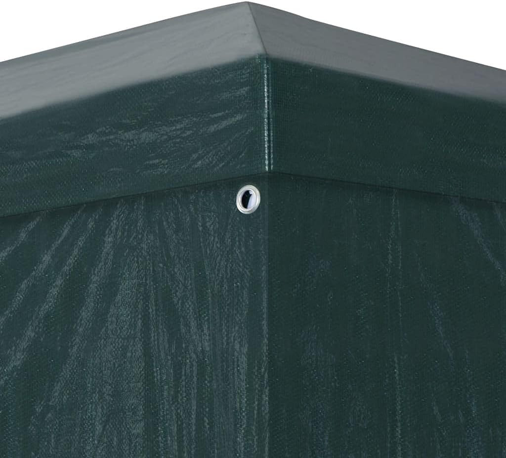 Large Gazebo Party Tent 3x6m Garden Pavilion PE Roof Steel Frame Sides - Kwikley