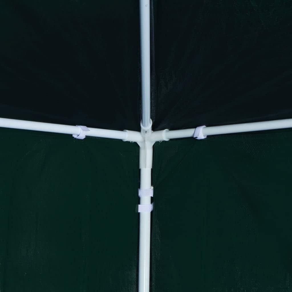 Large Gazebo Party Tent 3x6m Garden Pavilion PE Roof Steel Frame Sides - Kwikley