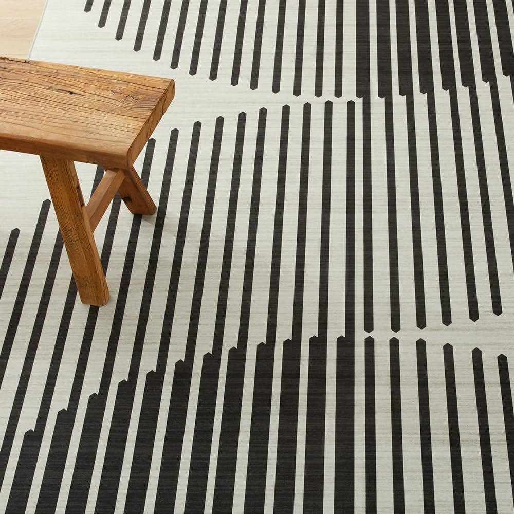 Large Geometric Area Rug 200x290cm Modern Soft Non - Slip Carpet Living Room - Kwikley