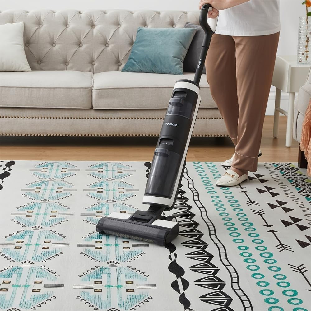 Large Geometric Pattern Area Rug Soft Touch Easy Clean Modern Floor Carpet - Kwikley