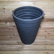 Large Grey Ash Tall Garden Planter 66cm Frost - Proof Eco Outdoor Pot - Kwikley