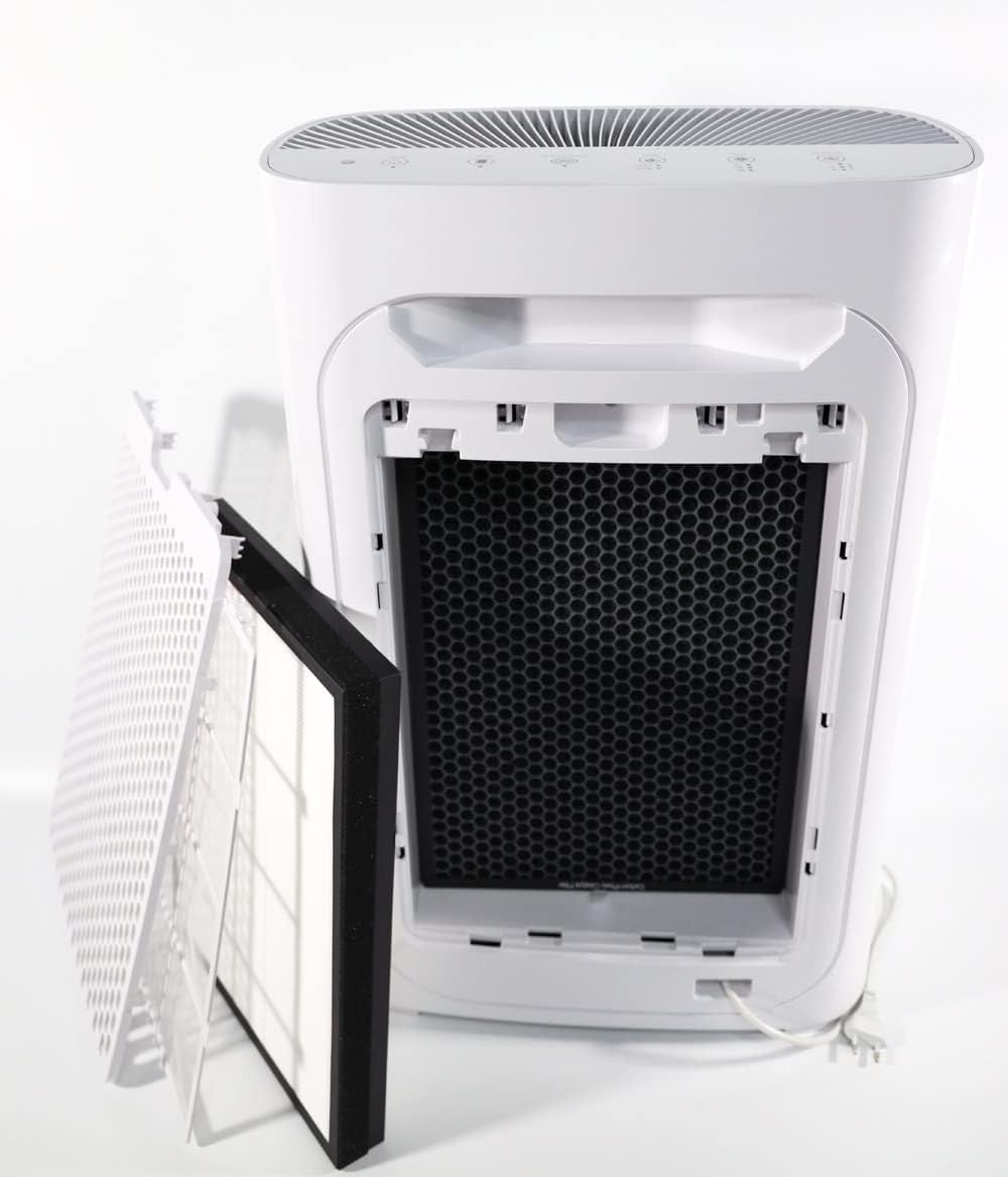 Large HEPA Air Purifier UV Sterilisation Carbon Filter Home Office - Kwikley