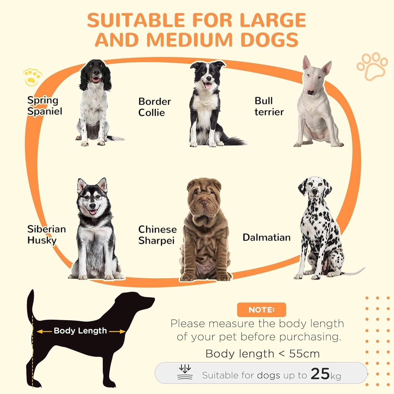 Large Indoor Dog Crate Furniture with Magnetic Doors – 95x55x75cm End Table - Kwikley