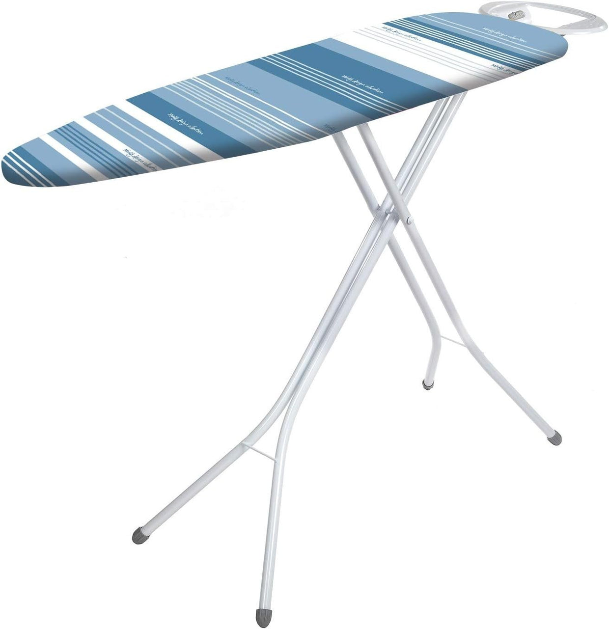 Large Ironing Board 114x38cm Adjustable Height Non - Slip Foldable Iron - Kwikley
