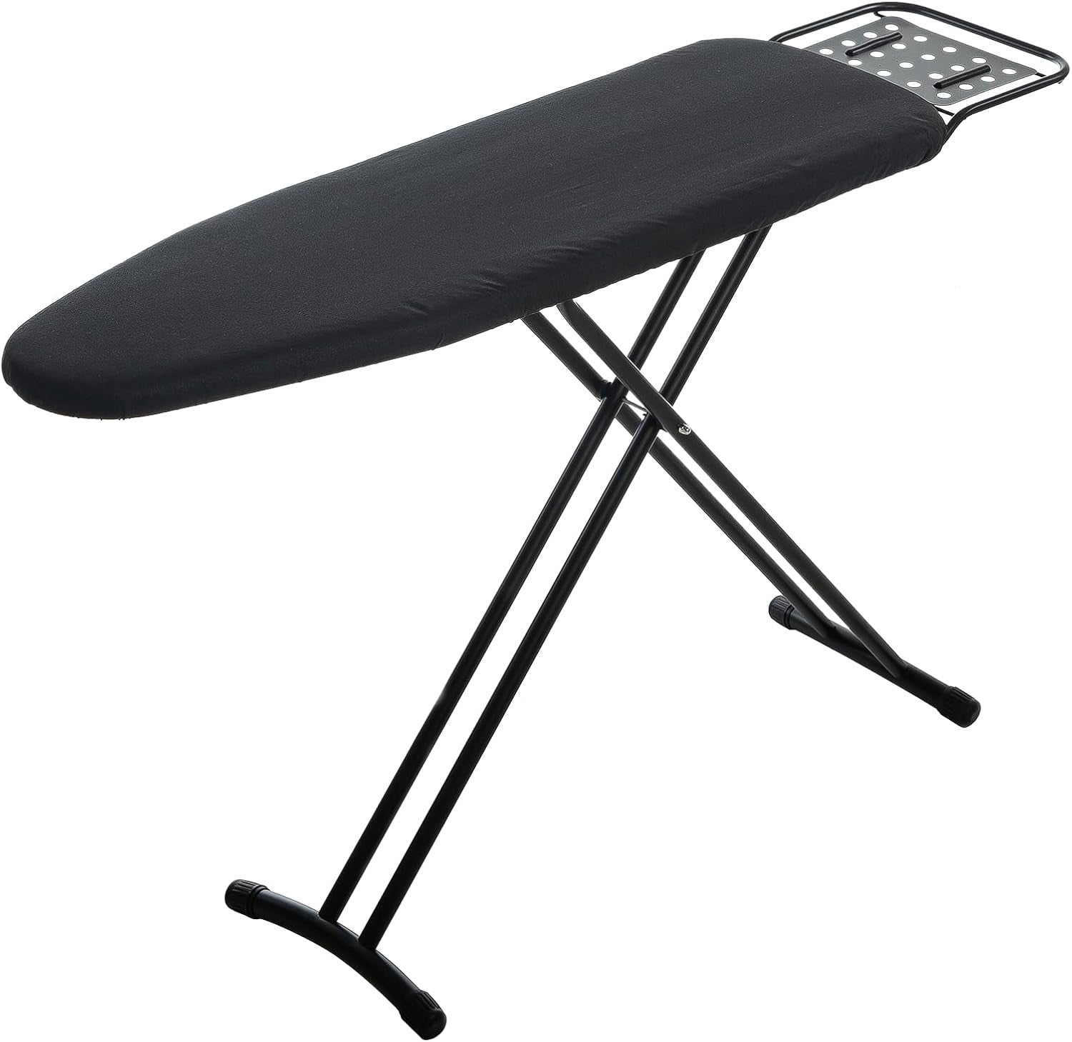 Large Ironing Board 121x41cm Adjustable Height Heat Resistant Cover - Kwikley