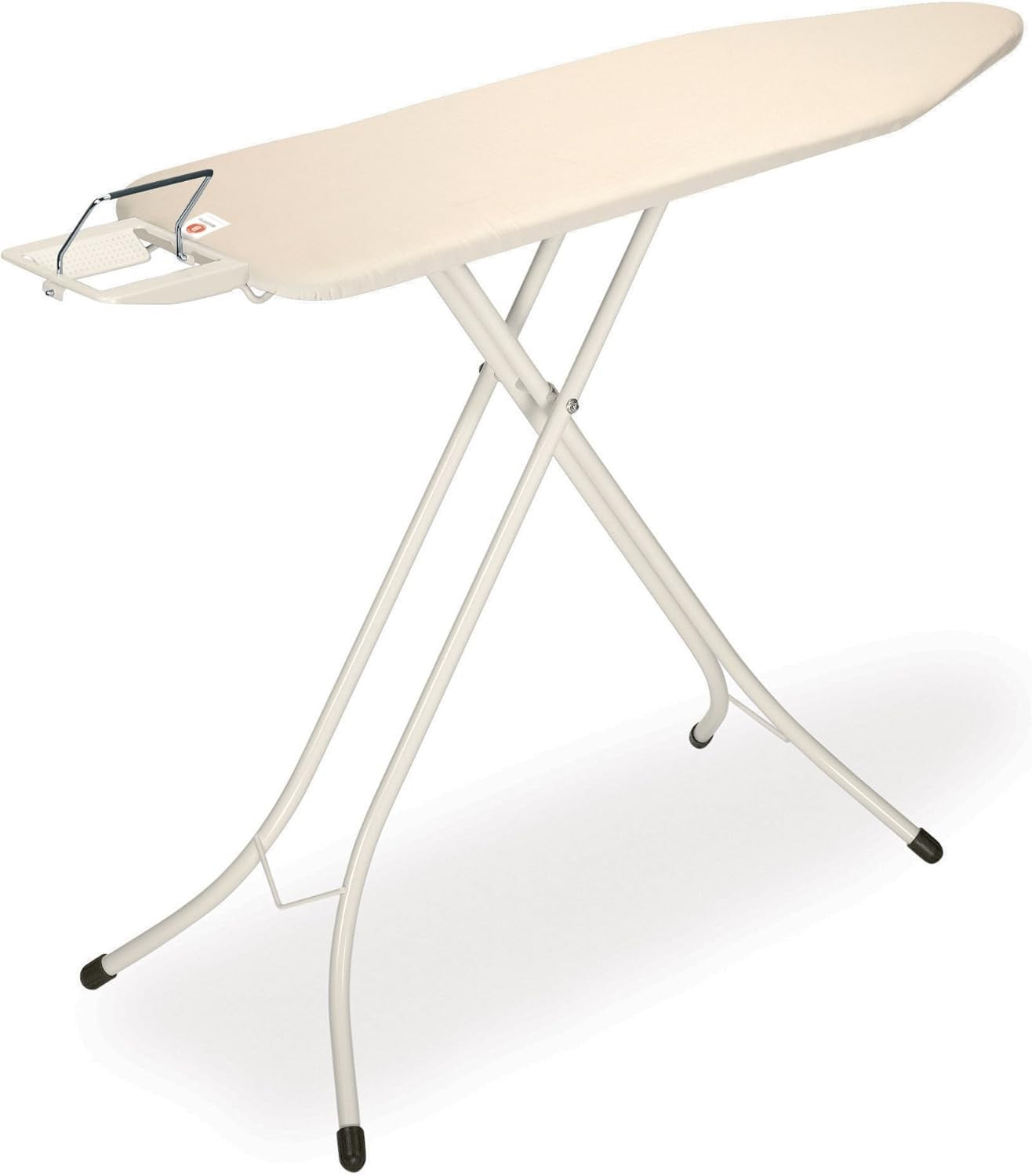 Large Ironing Board 124x38cm Adjustable Height Steam Iron Rest Non Slip - Kwikley