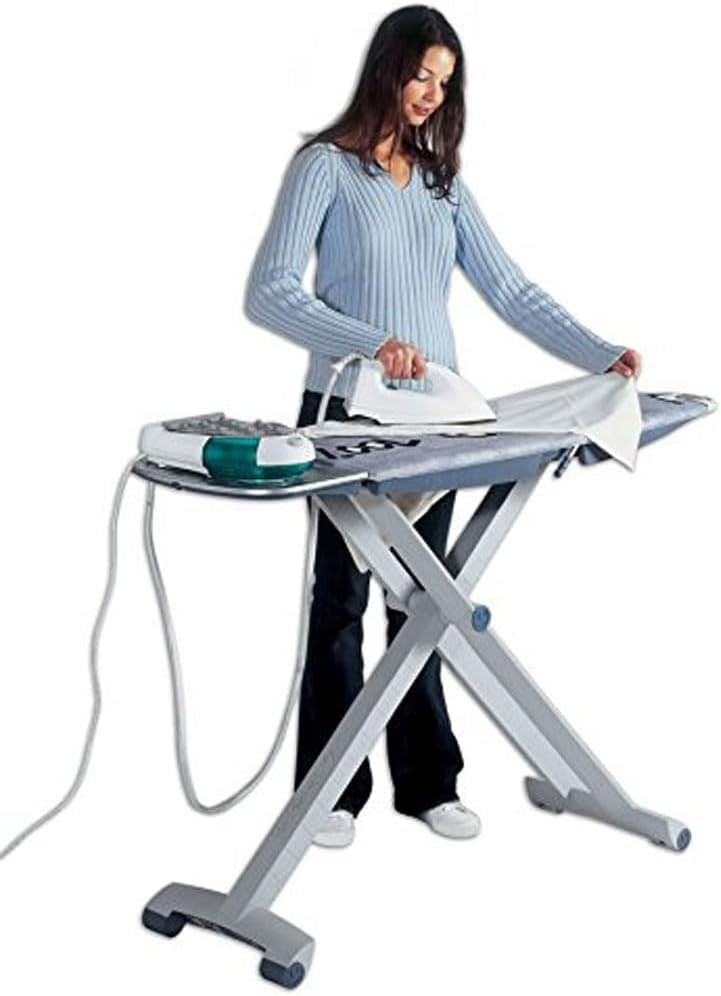 Large Ironing Board Adjustable Height Stable Frame Steam Iron Rest - Kwikley