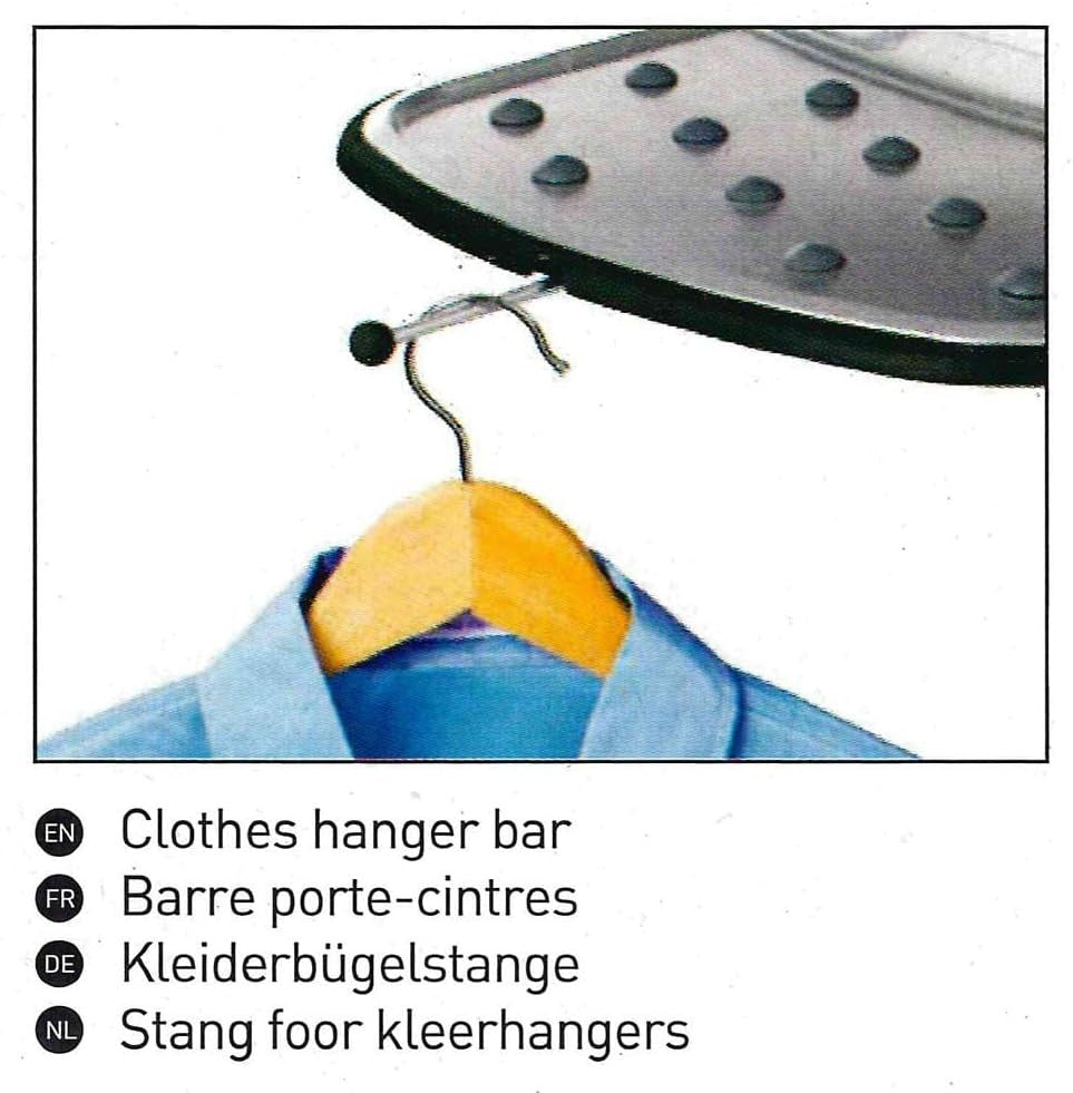 Large Ironing Board Adjustable Height Stable Frame Steam Iron Rest - Kwikley