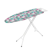 Large Ironing Board Foldable Extra Stable Steel Frame 140x34cm Silver - Kwikley