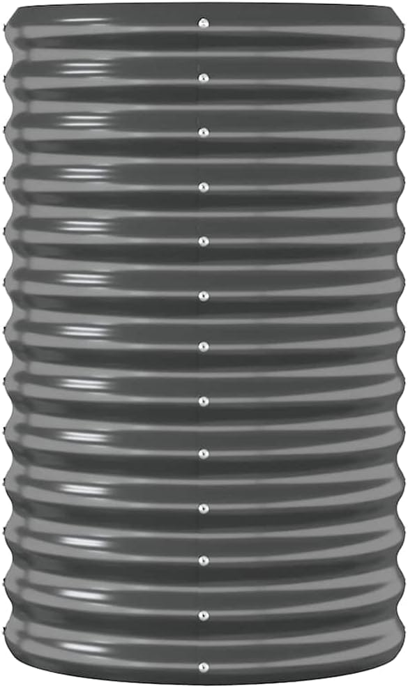 Large Metal Raised Garden Bed 260cm Steel Planter Outdoor - Kwikley