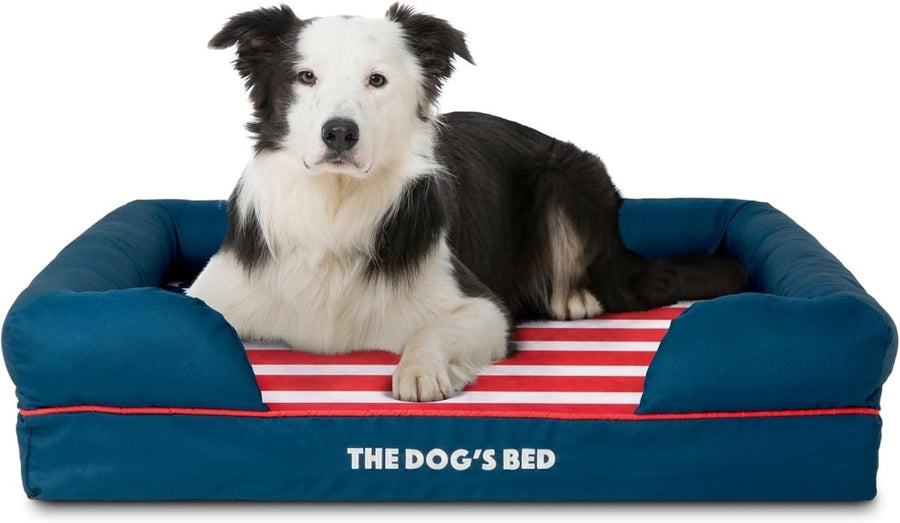 Large Orthopedic Dog Bed Memory Foam Washable 91x70cm USA - Kwikley
