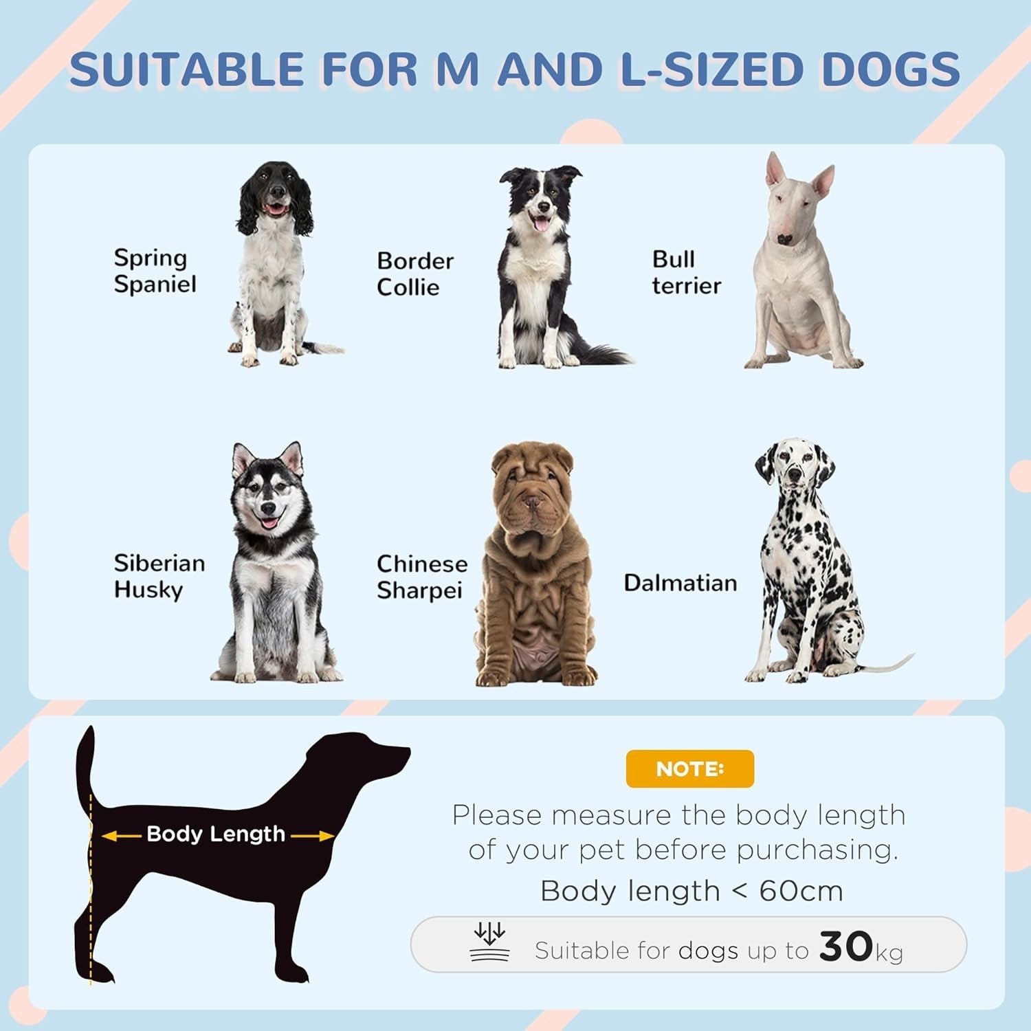 Large Outdoor Dog House Weatherproof Kennel Raised Base Vents Easy Clean Blue - Kwikley
