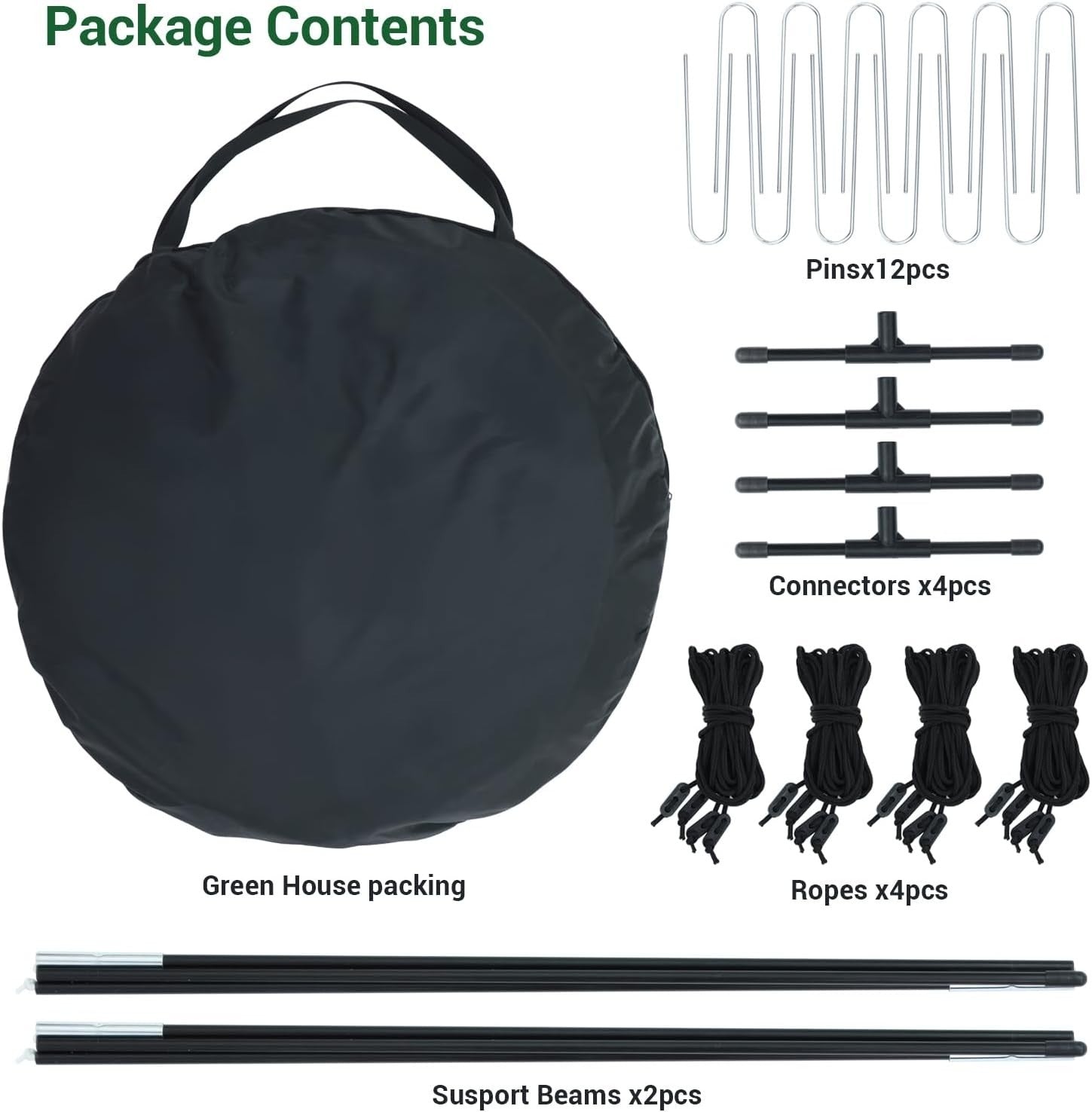 Large Outdoor Pop Up Greenhouse 49x67in Portable Walk - In Plant Shelter - Kwikley