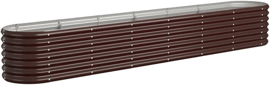 Large Raised Garden Bed 260cm Steel Outdoor Flower Planter - Kwikley