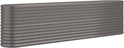 Large Raised Garden Bed 260x40x68cm Steel Outdoor Planter Box - Kwikley
