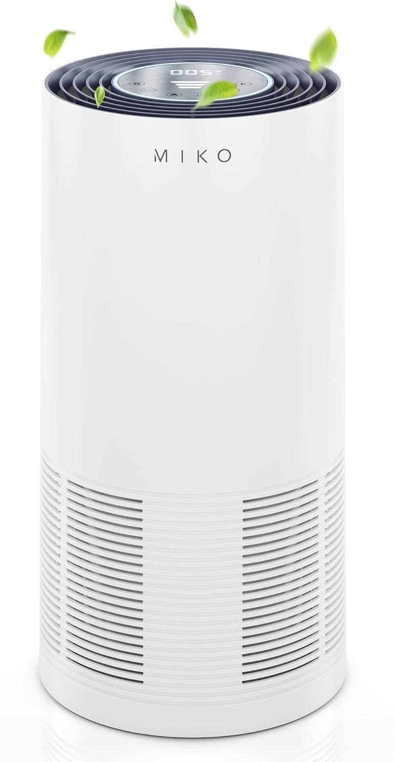 Large Room HEPA Air Purifier 1450ft² PM2.5 Sensor Auto Quiet Sleep - Kwikley