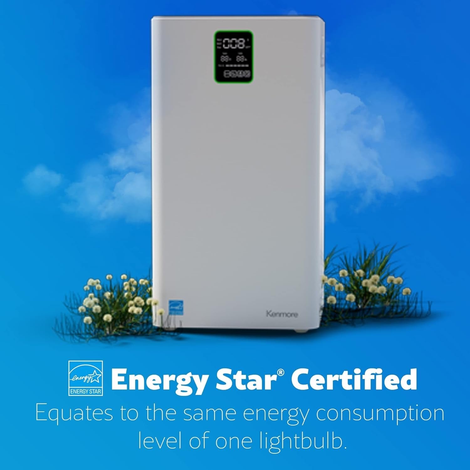 Large Room HEPA Air Purifier 1500 Sq Ft Quiet 24dB Odour Home - Kwikley