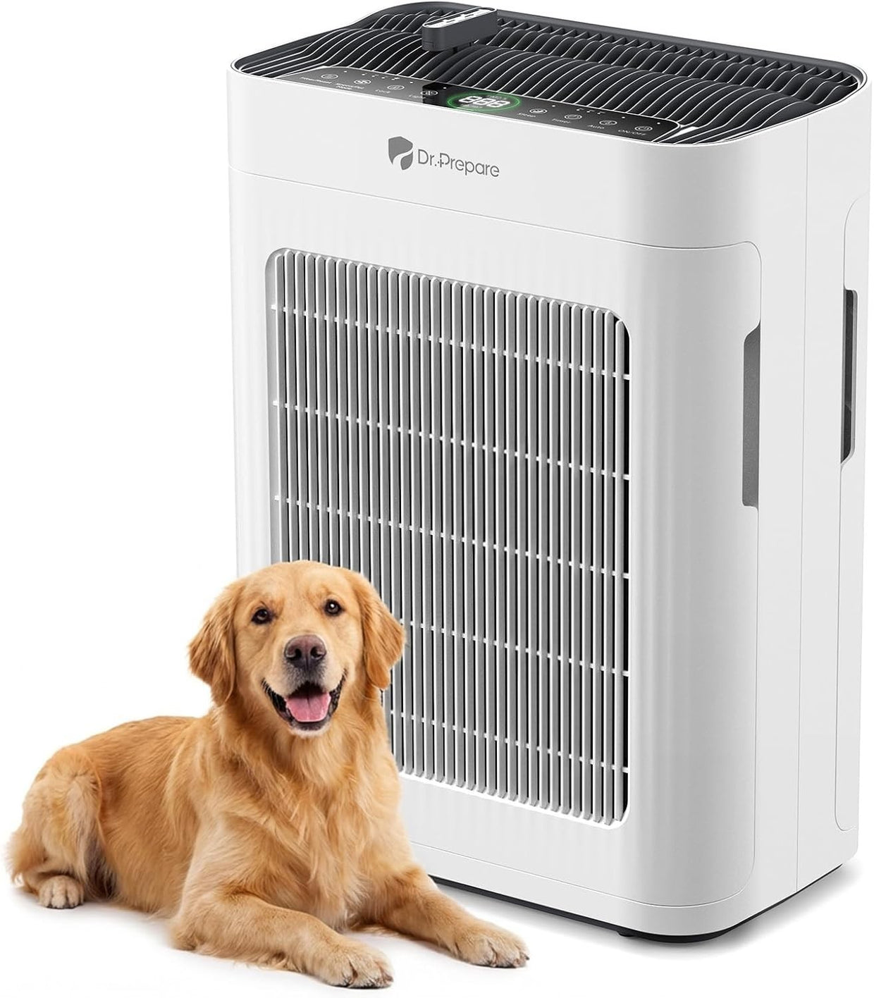 Large Room HEPA Air Purifier 3000ft² Quiet 20dB Pet Smoke Auto - Kwikley