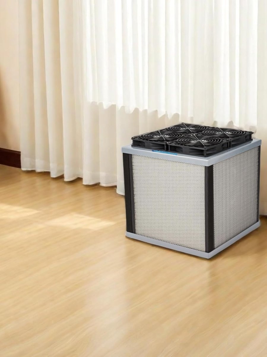 Large Room HEPA Air Purifier 413CFM CADR Portable Collapsible - Kwikley