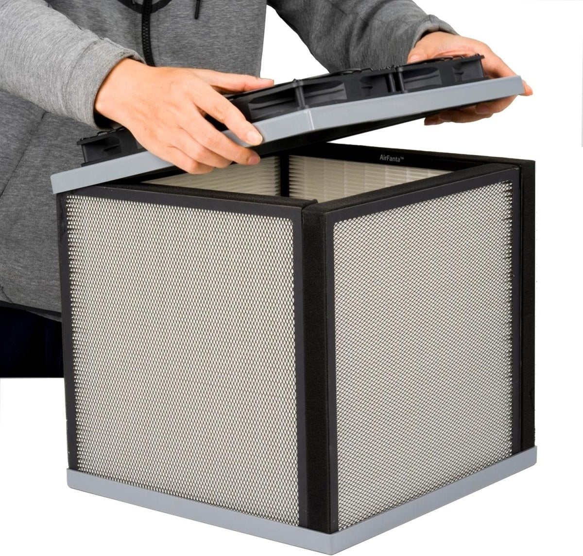 Large Room HEPA Air Purifier 413CFM CADR Portable Collapsible - Kwikley
